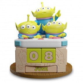 Calendario perpetuo 3D Alien Toy Story Disney Pixar