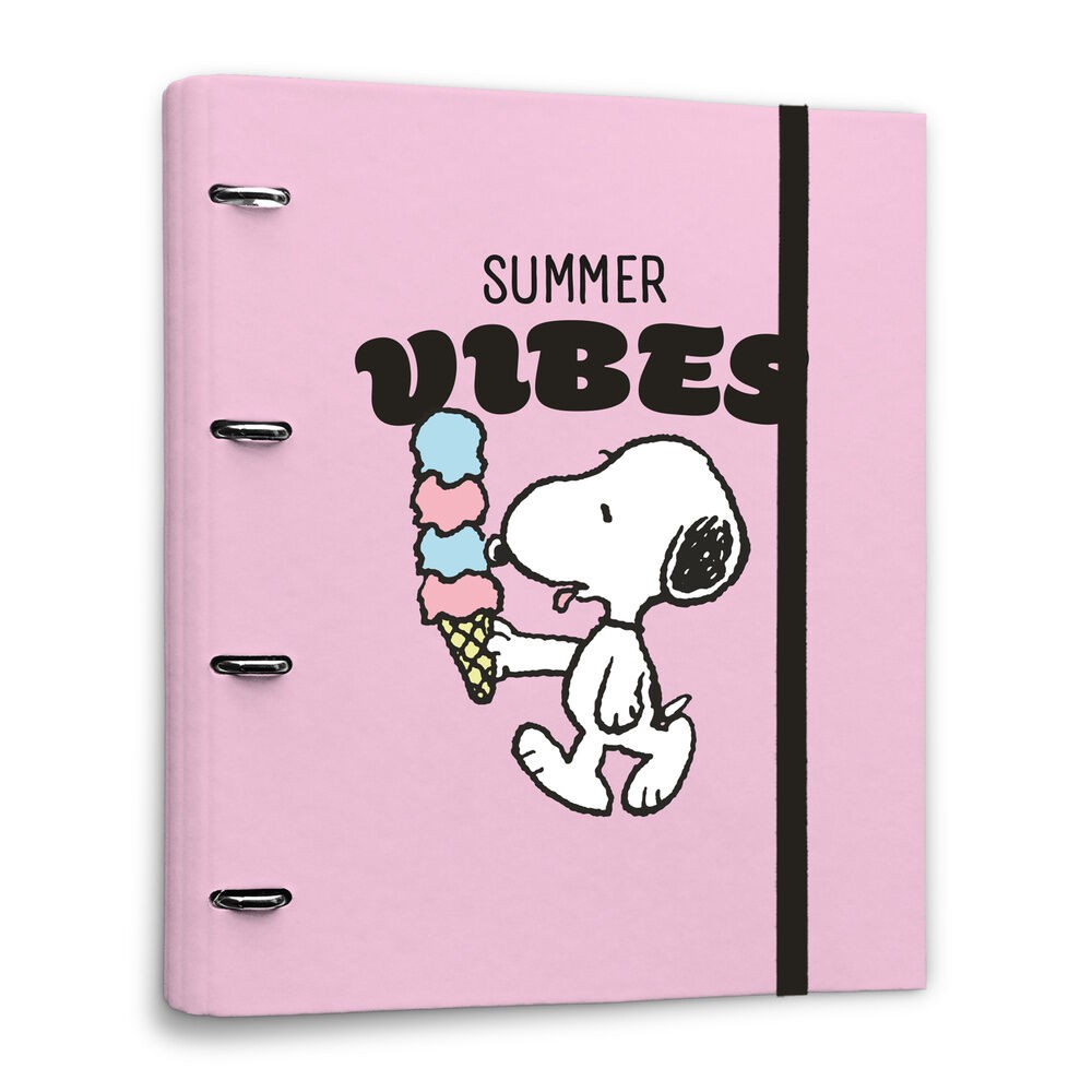 Carpeta 4 anillas Snoopy