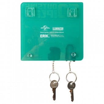 Colgador llaves + llaveros Minions