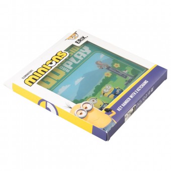 Colgador llaves + llaveros Minions