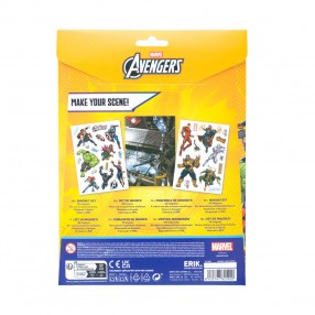 Set imanes troquelados Vengadores Avengers Marvel