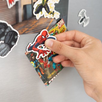 Set imanes troquelados Spiderman Marvel