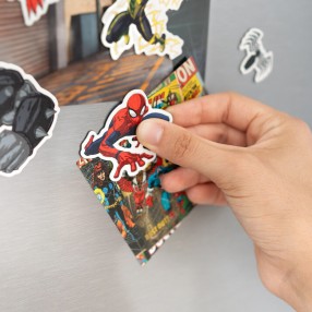 Set imanes troquelados Spiderman Marvel