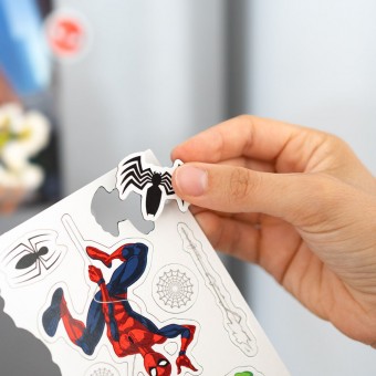 Set imanes troquelados Spiderman Marvel