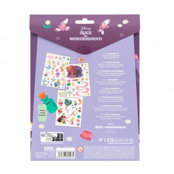 Set imanes troquelados Alicia en el Pais de las Maravillas Disney