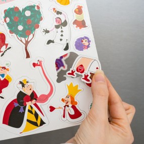 Set imanes troquelados Alicia en el Pais de las Maravillas Disney