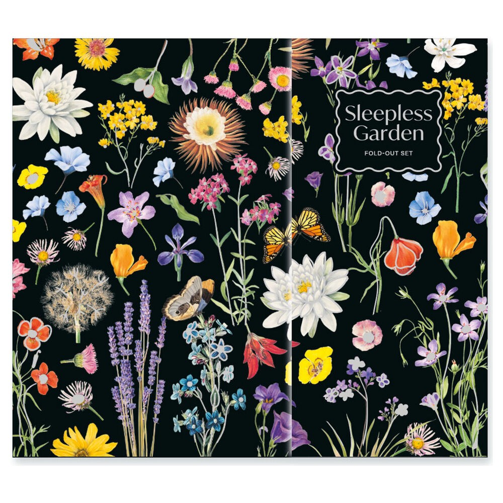 Planificador semanal con notas adhesivas Sleepless Garden