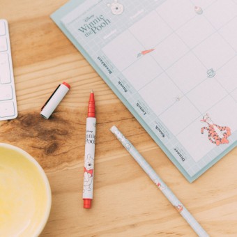 Set portatodo + lapiz y boligrafo Winnie the Pooh Disney