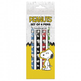Boligrafo borrable Snoopy surtido