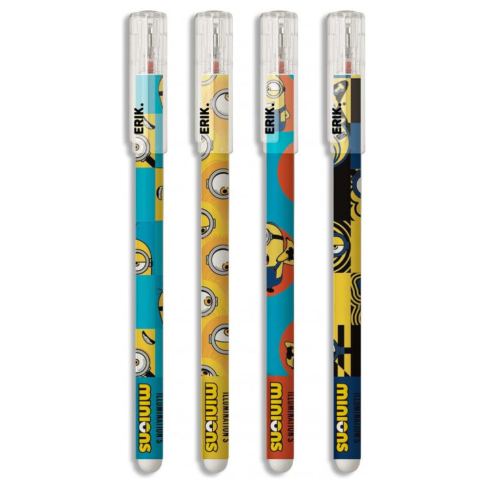 Boligrafo borrable Minions surtido