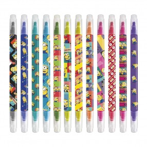 Set 12 rotuladores borrables Minions