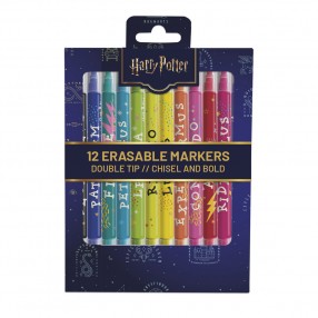 Set 12 rotuladores borrables Hechizos Harry Potter