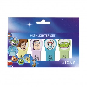 Set 4 subrayadores topper Toy Story Disney Pixar