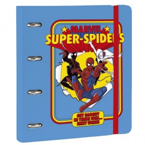 Carpeta 4 anillas Spiderman Marvel
