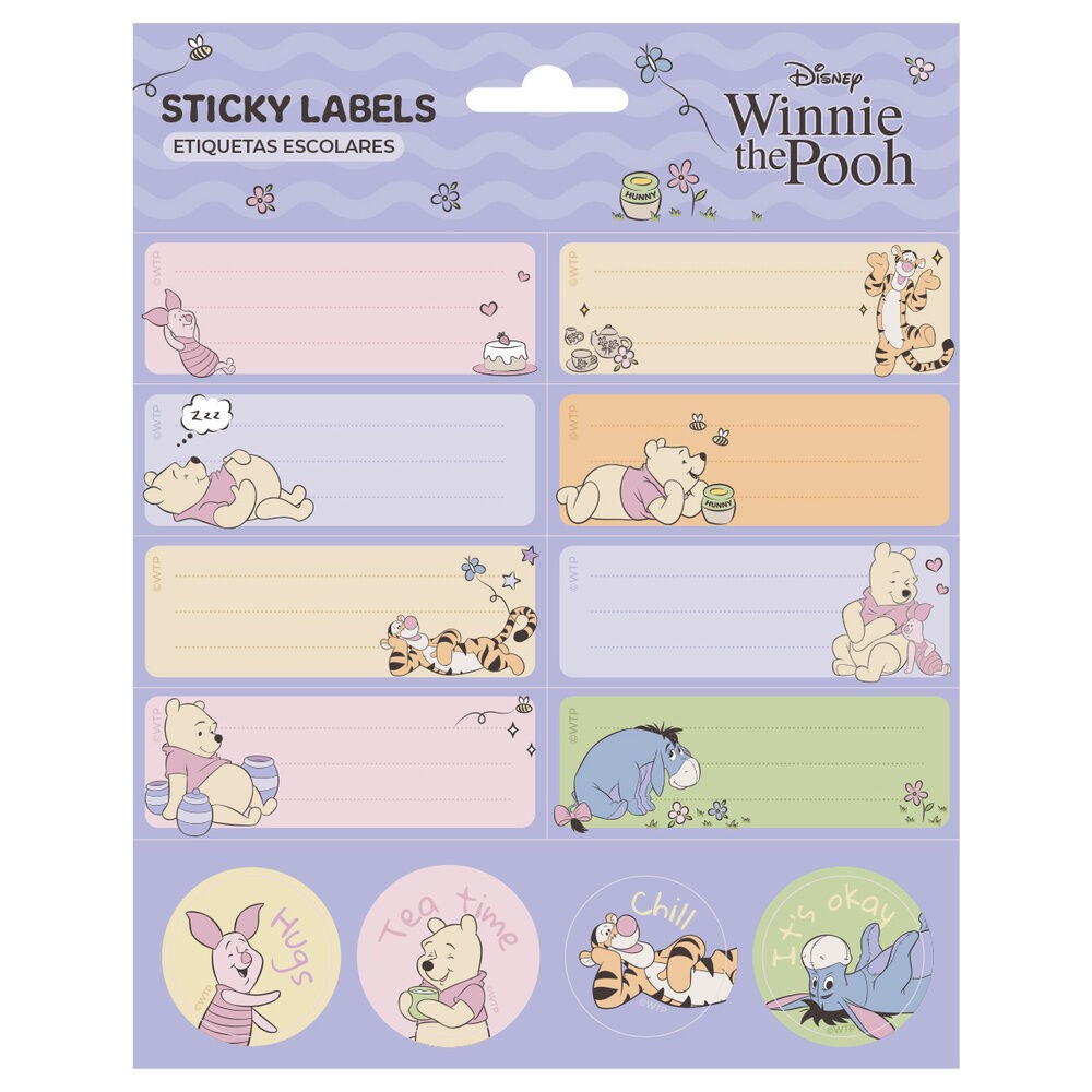 Etiquetas adhesivas Winnie the Pooh Disney