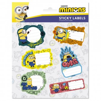Etiquetas adhesivas premium Minions