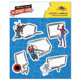 Etiquetas adhesivas premium Spiderman Marvel