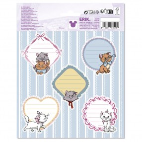 Etiquetas adhesivas premium Marie Los Aristogatos Disney