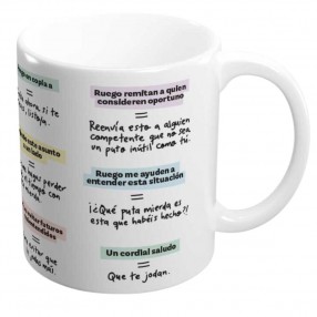 Taza Como Escribir Email Pedrita Parker