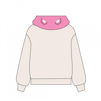 Sudadera capucha cremallera Kuromi Hello Kitty