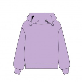 Sudadera capucha cremallera Kuromi Hello Kitty