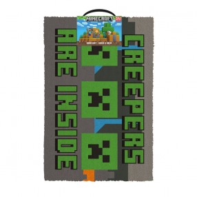 Felpudo Creepers Minecraft