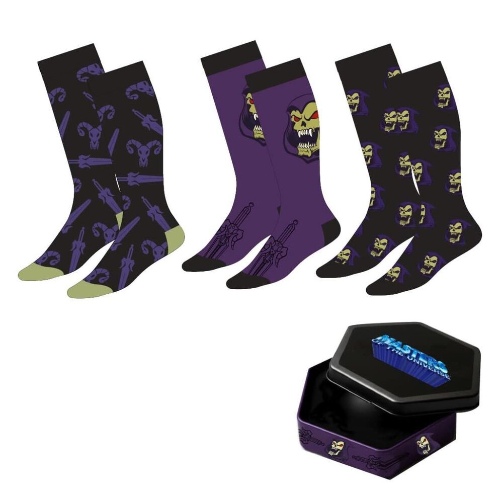 Set 3 pares calcetines Masters Of The Universe adulto surtido