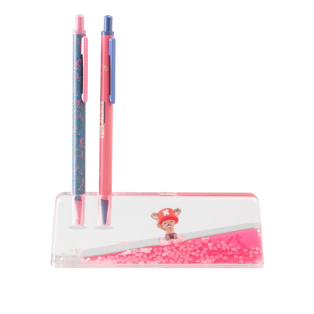 Base acrilica + lapiz y boligrafo Chopper One Piece