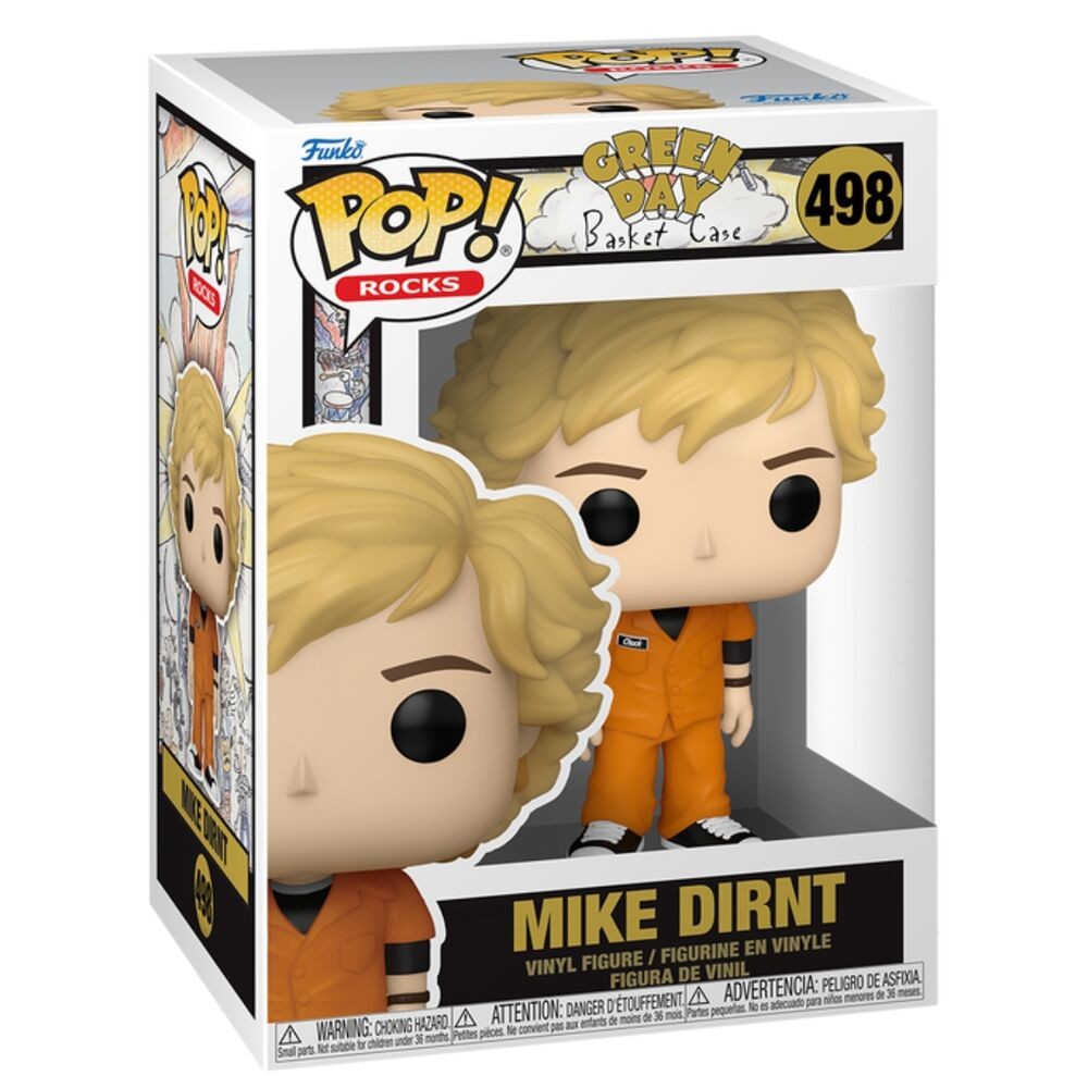 Figura POP Green Day Mike Dirnt Basket Case