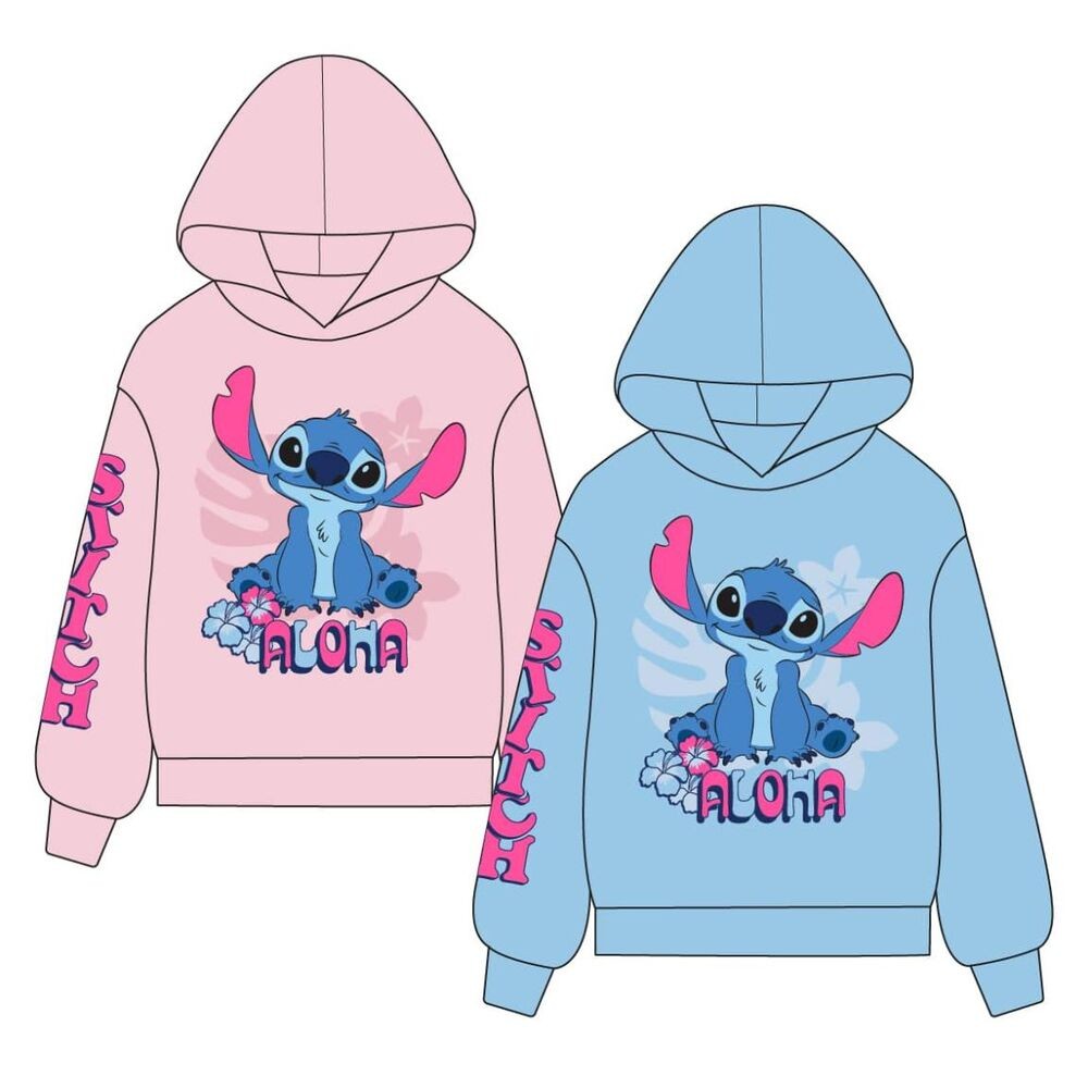 Sudadera capucha Stitch Disney surtido