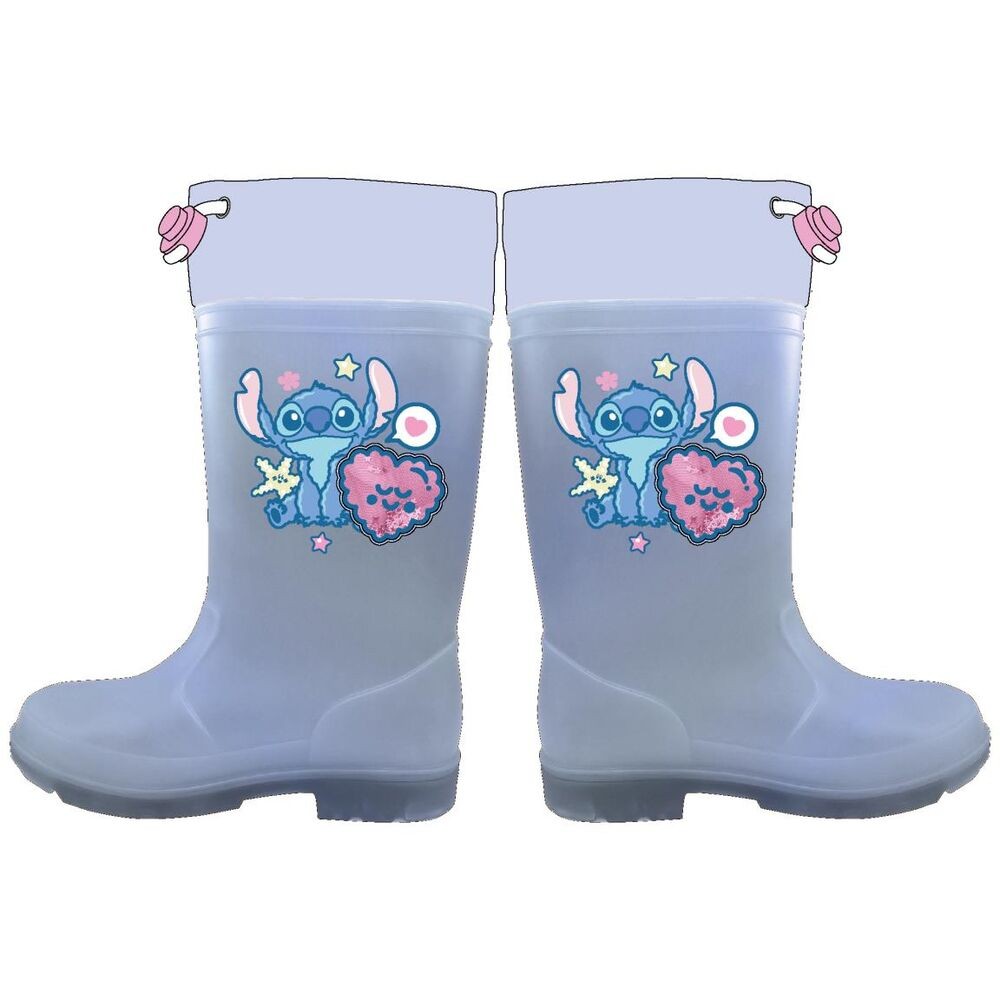 Botas agua Stitch Disney