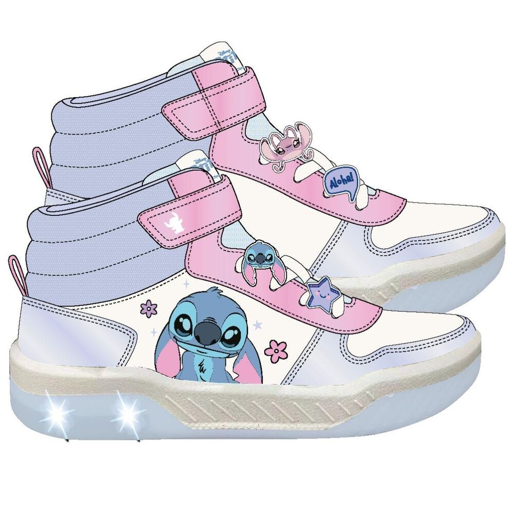 Deportivas Stitch Disney luces