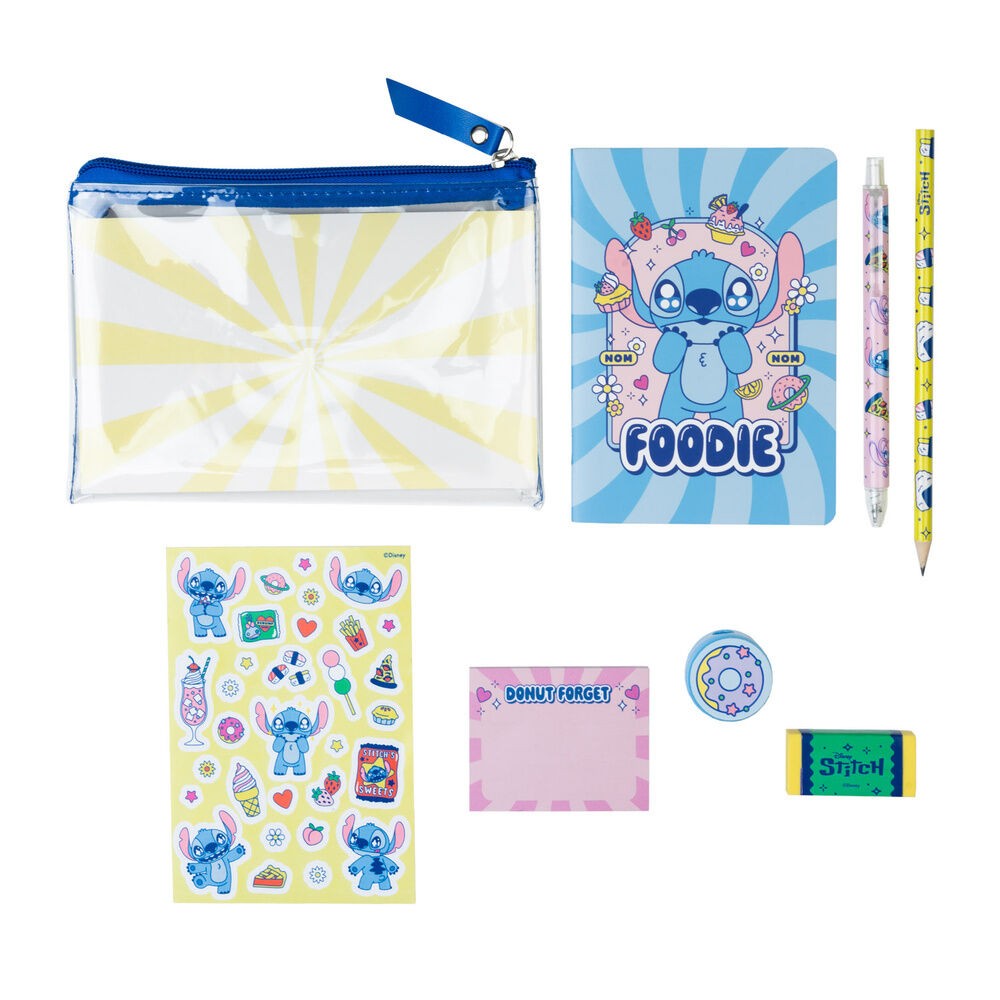Set papeleria Stitch Disney