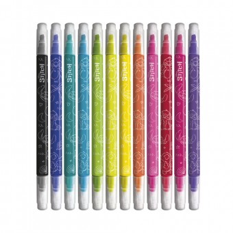 Set 12 rotuladores borrables Stitch Disney