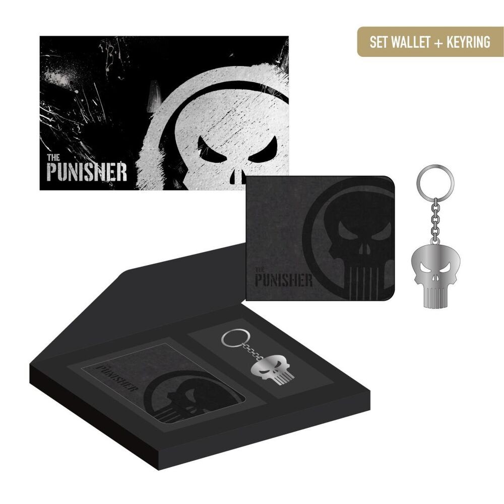Set regalo cartera The Punisher Marvel
