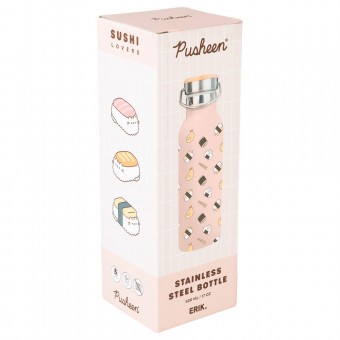 Botella metalica Sushi Roll Pusheen