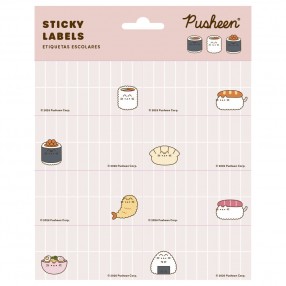 Etiquetas adhesivas Sushi Roll Pusheen