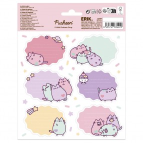 Etiquetas adhesivas premium Pusheen
