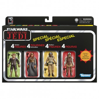 Set 4 figuras Return Of The Jedi Star Wars 10cm