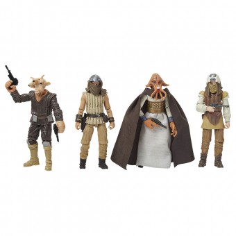 Set 4 figuras Return Of The Jedi Star Wars 10cm
