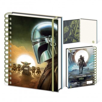 Cuaderno A5 The Mandalorian Star Wars