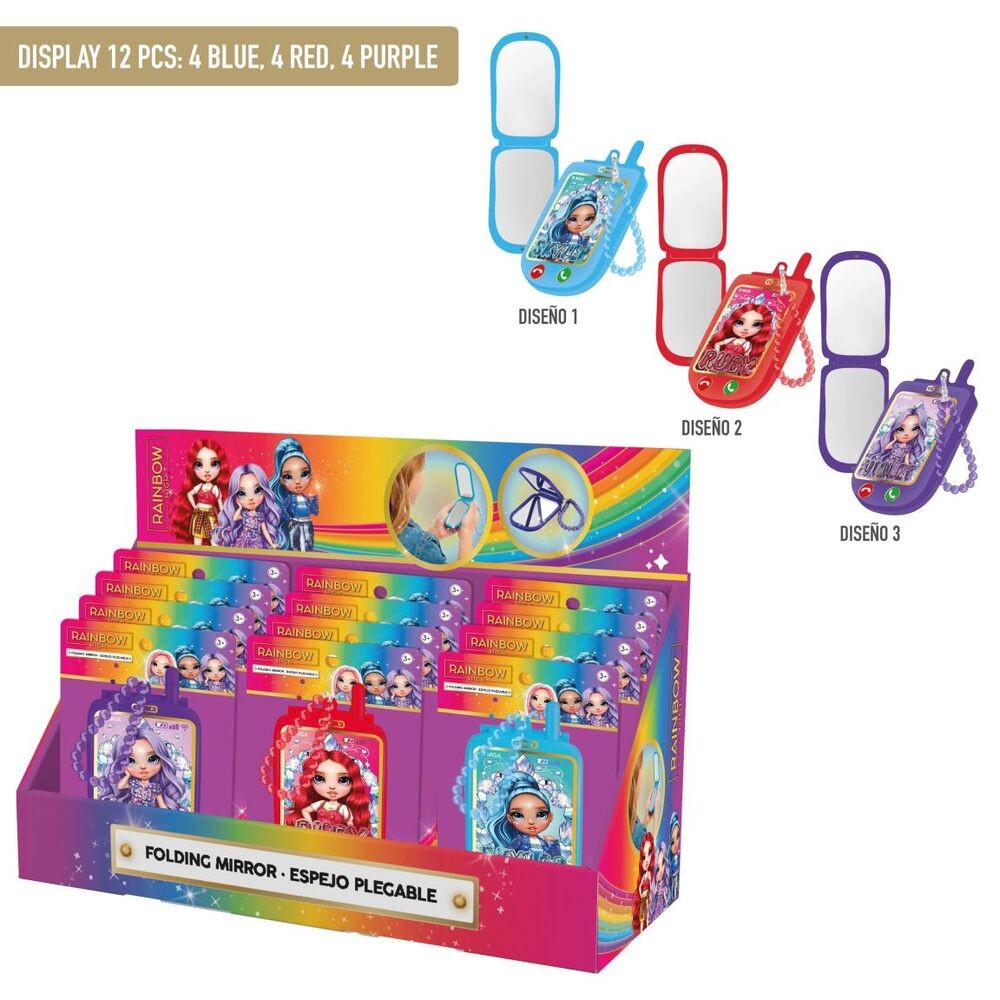 Espejo Muñeca Littles Rainbow High