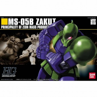 Maqueta 1/144 MS-05B Zaku I Mobile Suit Gundam