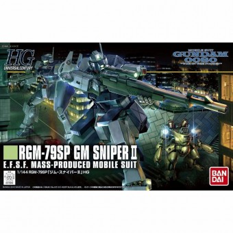 Maqueta HGUC 1/144 RGM-79SP GM Sniper II Mobile Suit Gundam