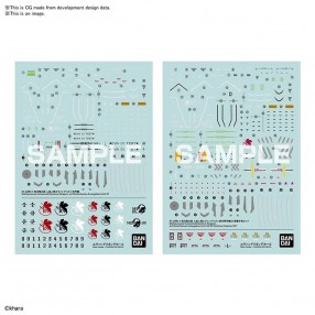 Pegatinas Decal 1 RG Evangelion Mobile Suit