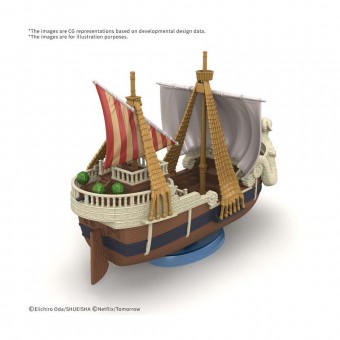 Figura Model Kit Going Merry Netflix Grand Ship Collection One Piece