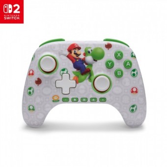 PowerA - Advantage Wireless Controller for Nintendo Switch 2 - Mario & Yoshi