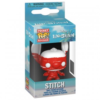 Llavero Pocket POP Disney Lilo & Stitch - Stitch Badness Level