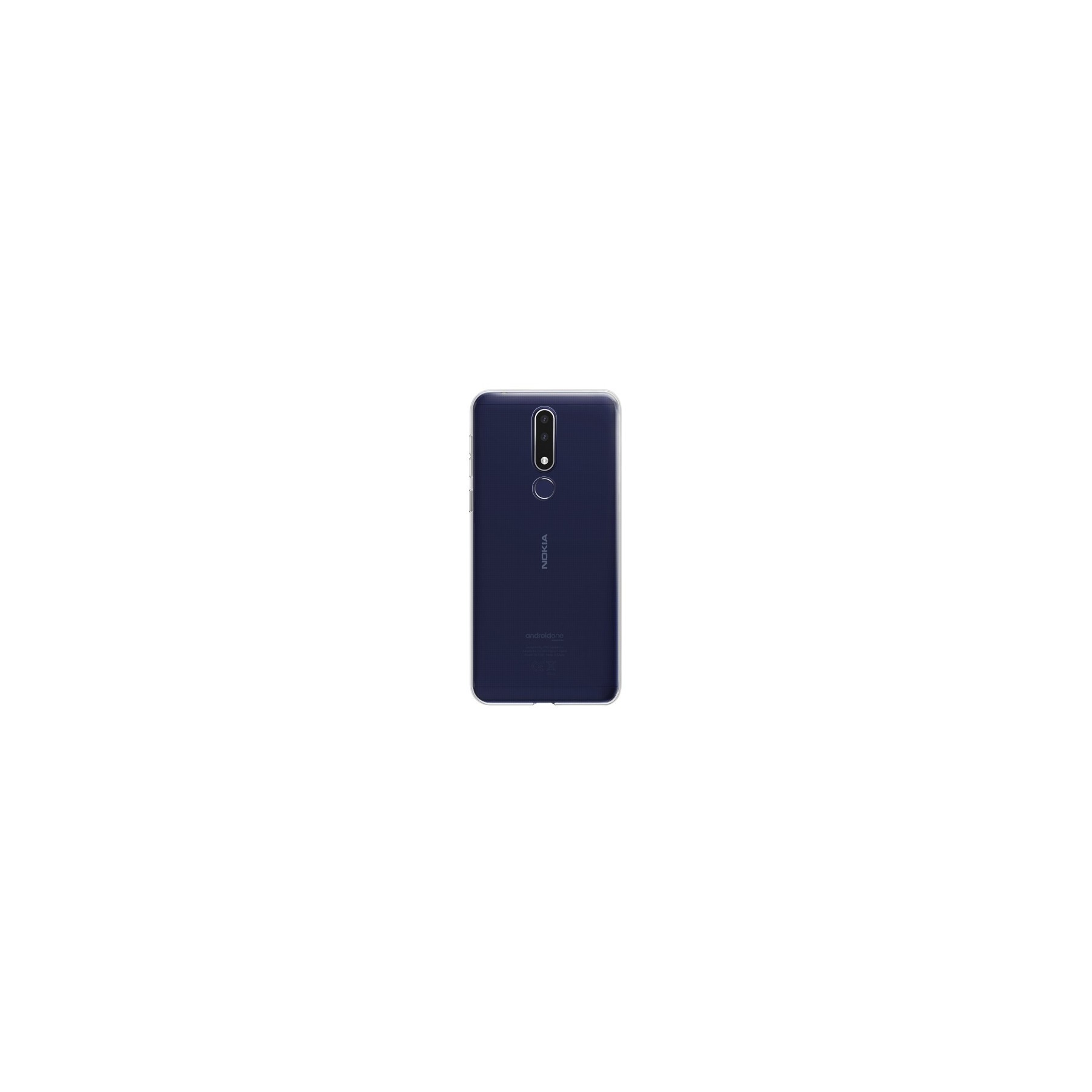Funda Silicona Nokia 3.1 Plus Transparente Ultrafina