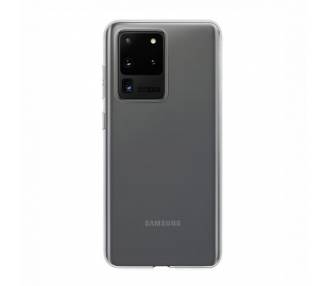 Funda Silicona Samsung Galaxy S20 Ultra Transparente Ultrafina